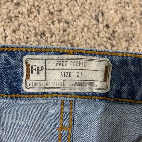 Free People Embroidered Jeans - Picture 5 of 6